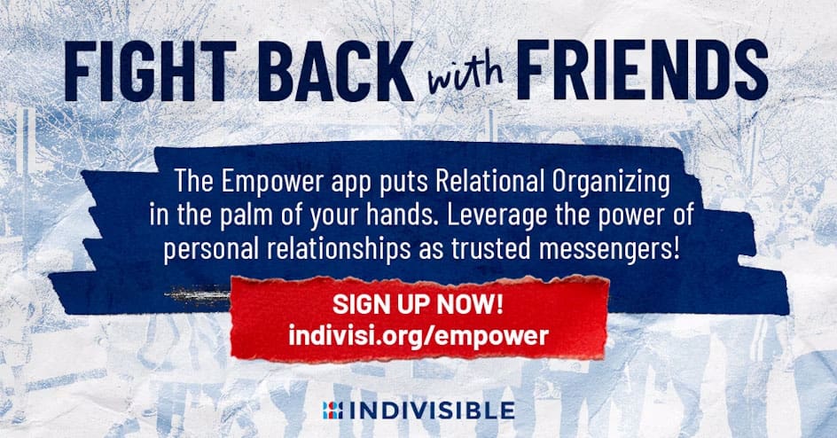 Fight Back with Friends Indivisible training series