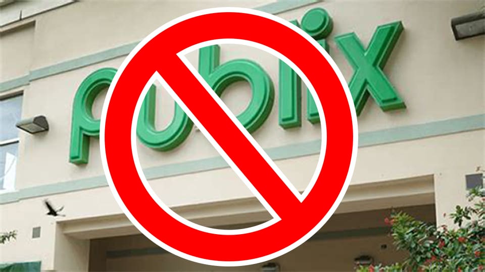 No open carry at Publix