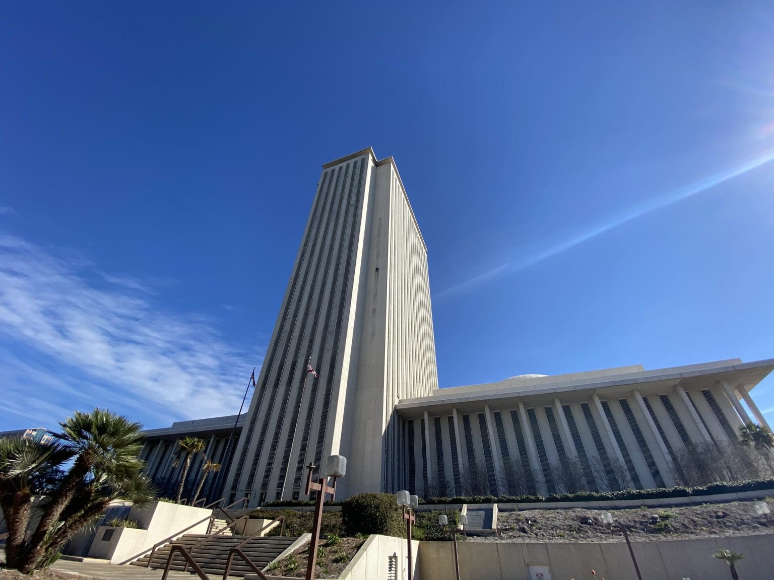Florida Senate building against a blue sky
