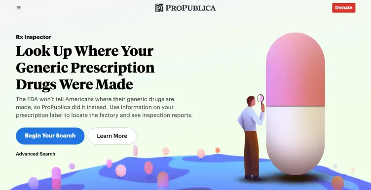 ProPublica RX Inspector