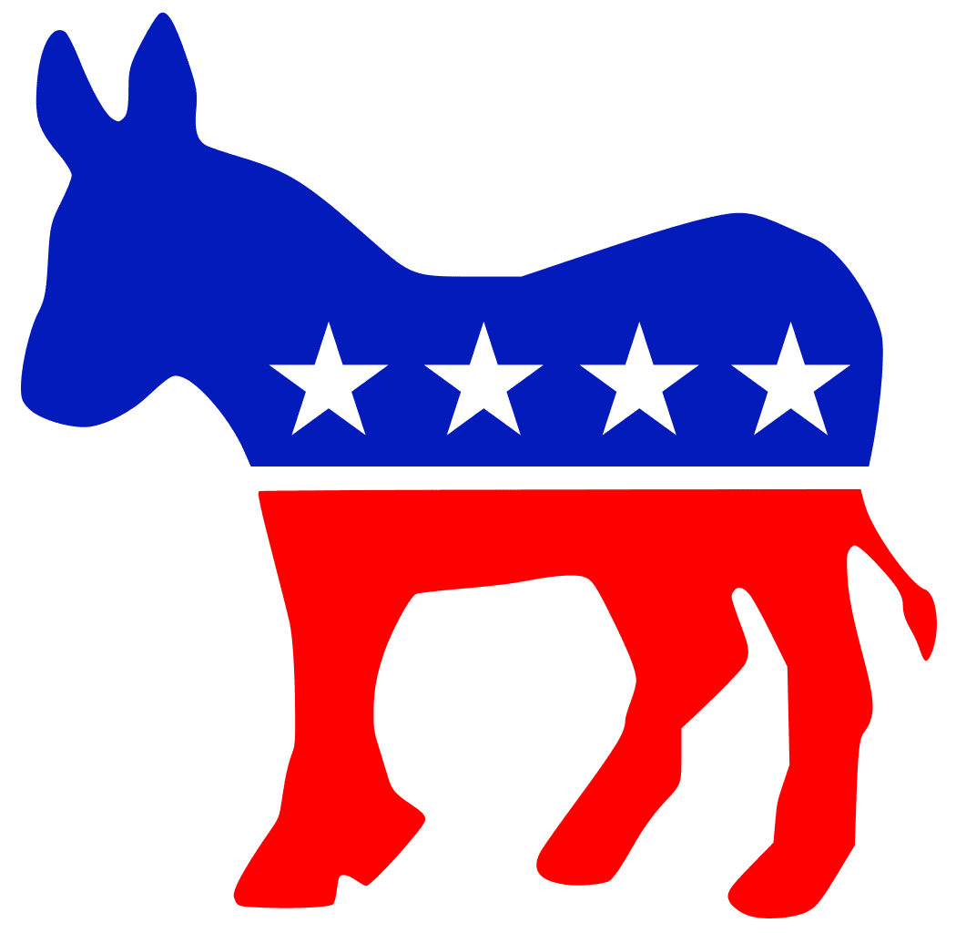 Democratic party "Donkey" logo